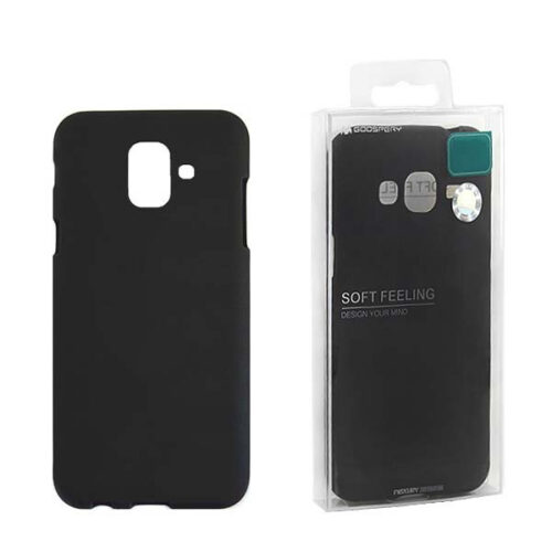 MERCURY SOFT IPHONE 15 PRO 6.1 CZARNY MAT ETUI NAKŁADKA CASE JELLY 8809887904478