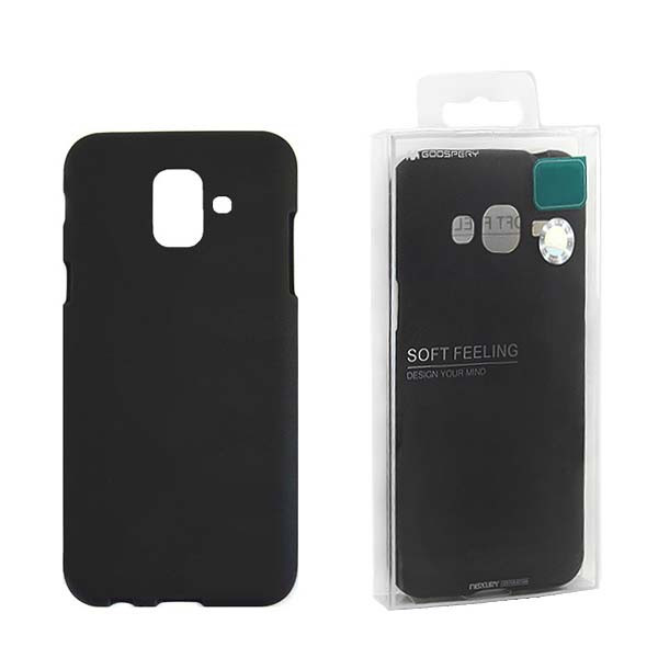 MERCURY SOFT IPHONE 15 PRO 6.1 CZARNY MAT ETUI NAKŁADKA CASE JELLY 8809887904478