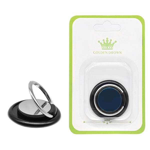 UCHWYT TELEFONU STOJAK PREMIUM UNIWERSALNY VEGA CZARNY  RING HOLDER 5902012965726