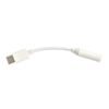 ECONOMY ADAPTER SŁUCHAWEK HF TYP-C NA JACK 3,5 PRZEJŚCIÓWKA BIAŁY 5902012966235