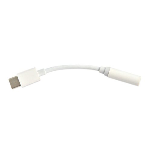 ECONOMY ADAPTER SŁUCHAWEK HF TYP-C NA JACK 3,5 PRZEJŚCIÓWKA BIAŁY 5902012966235