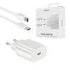 SAMSUNG ŁADOWARKA SIECIOWA TYP-C 3A EP-TA845 45W BIAŁY RETAIL BOX 8806090104473