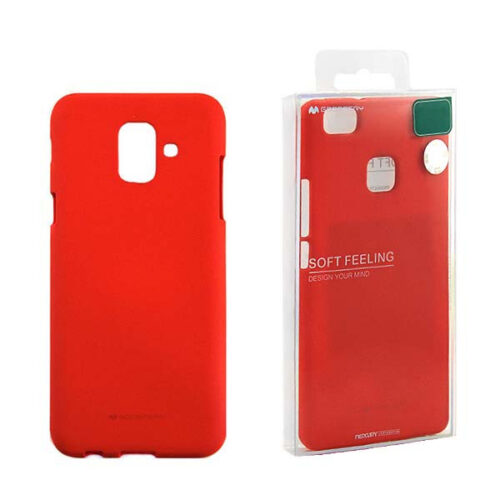 MERCURY SOFT SAMSUNG A14 5G CZERWONY MAT ETUI NAKŁADKA CASE JELLY 8809887870025