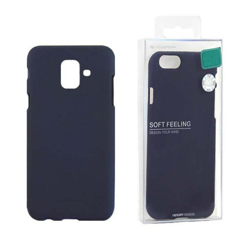 MERCURY SOFT SAMSUNG A14 5G GRANATOWY MAT ETUI NAKŁADKA CASE JELLY 8809887870056