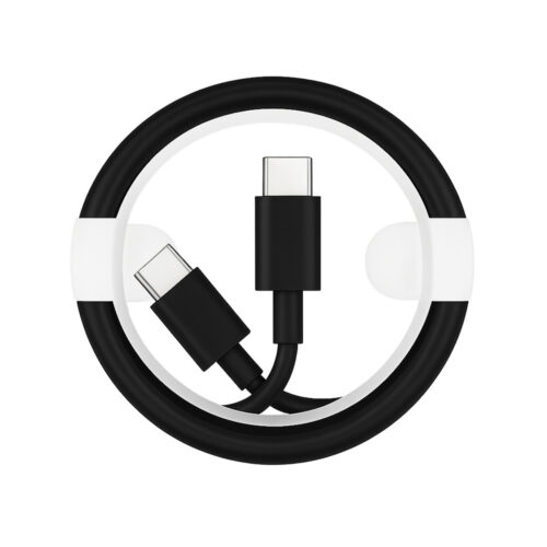 ECONOMY KABEL USB PD TYP-C DO TYP-C 3A 60W 2M CZARNY USB3.0 TRAY 5904238713952