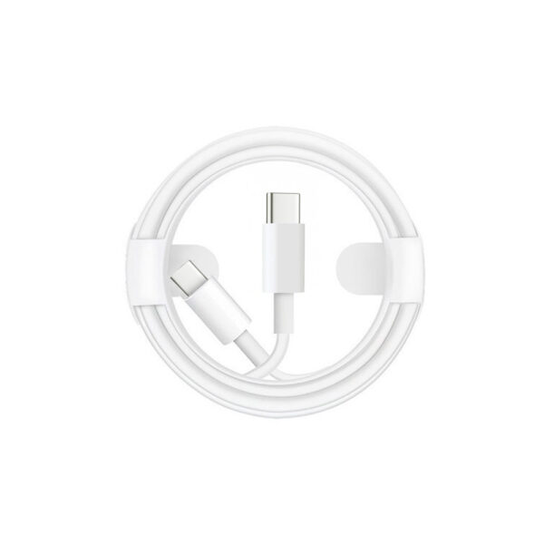 ECONOMY KABEL USB PD TYP-C DO TYP-C 3A 60W 2M BIAŁY USB3.0 TRAY 5904238713969