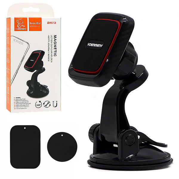 MAGNETYCZNY UCHWYT SAMOCHODOWY DENMEN MAGNETIC NA TELEFON KOKPIT DESKĘ DH12 6973224876789