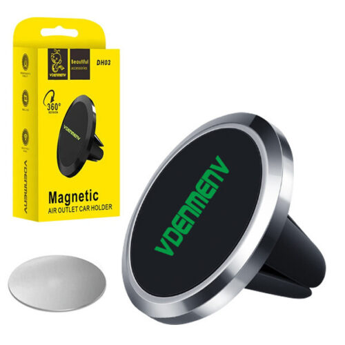 MAGNETYCZNY UCHWYT SAMOCHODOWY DENMEN MAGNETIC NA KRATKĘ DH03 6973224873443
