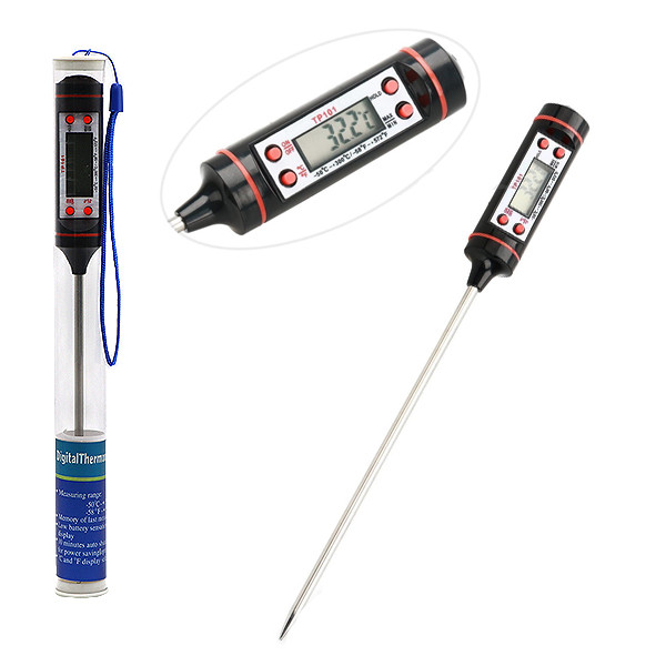 TERMOMETR KUCHENNY CYFROWY DO MIĘSA WINA LCD SONDA 5904238714058