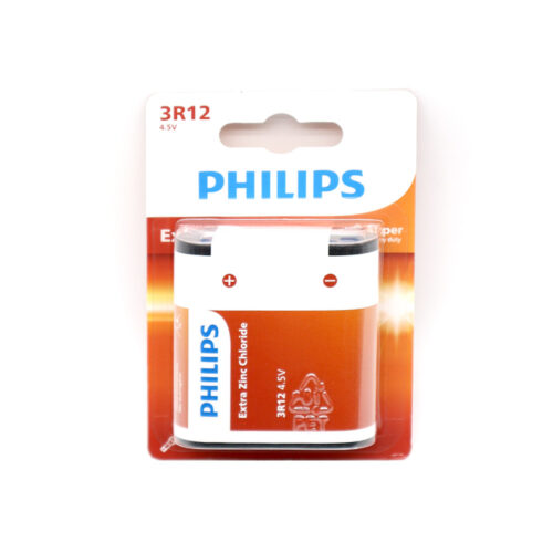 BATERIA PHILIPS R12 4.5V LONGLIFE Phil-3R12L1B/10 8712581549602
