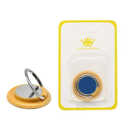 UCHWYT TELEFONU STOJAK PREMIUM UNIWERSALNY VEGA ŻÓŁTY RING HOLDER 5902012965887