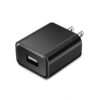 ŁADOWARKA SIECIOWA USB 2A CZARNA UNIWERSALNA VER USA