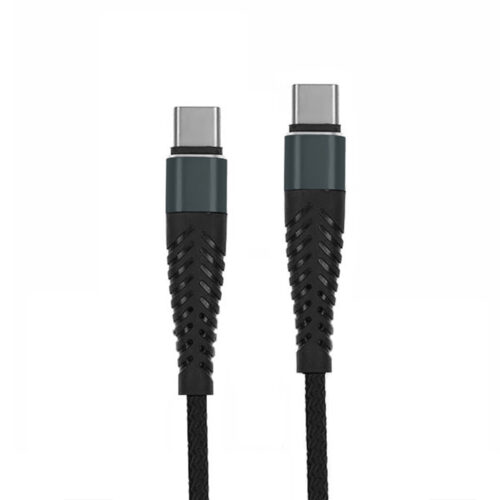REDX KABEL USB PD TYP-C DO TYP-C CZARNY 2M OPLOT WZMACNIANY 5904238715376