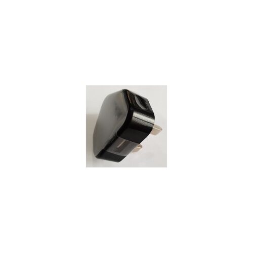 ŁADOWARKA SIECIOWA USB 1A CZARNA PŁASKA WTYK UK 1000mAh ADAPTER UK ECONOMY 5904238700426