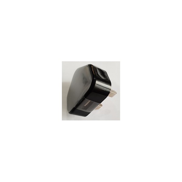 ŁADOWARKA SIECIOWA USB 1A CZARNA PŁASKA WTYK UK 1000mAh ADAPTER UK ECONOMY 5904238700426