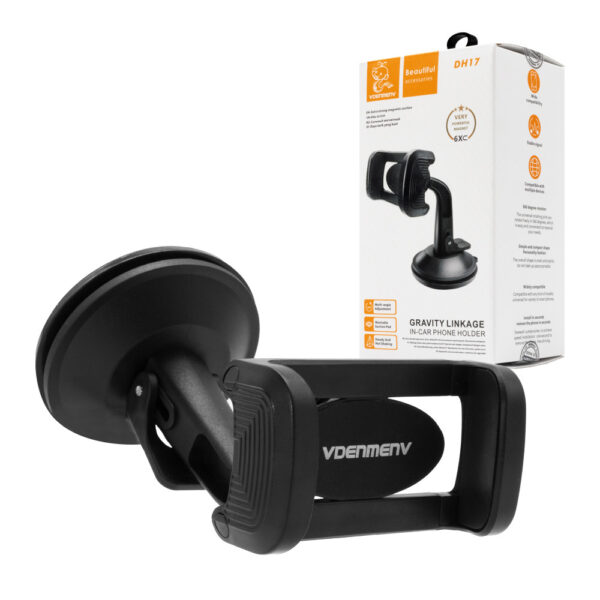 DENMEN UCHWYT SAMOCHODOWY KOKPIT CZARNY DH17 6973224877632