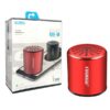 GŁOŚNIK BLUETOOTH SPEAKER FINEBLUE MK-10 CZERWONY ALUMINIOWA OBUDOWA 5902012966297