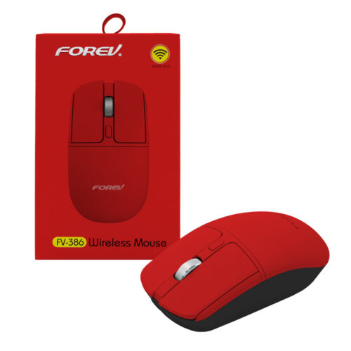 FOREV MYSZ BEZPRZEWODOWA BUSSINES CZERWONA FV-386 5904238716465