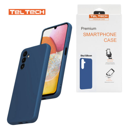 TELTECH NAKŁADKA SILICON CASE DO SAMSUNG GALAXY A16 4G/5G CIEMNONIEBIESKA 5904238720691