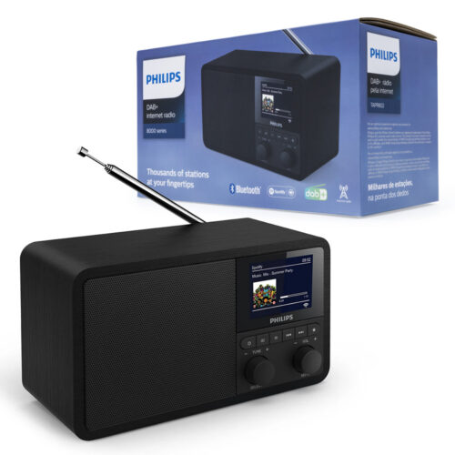 RADIO INTERNETOWE BLUETOOTH PHILIPS CZARNE  Phil-TAPR802/12 4895229102163