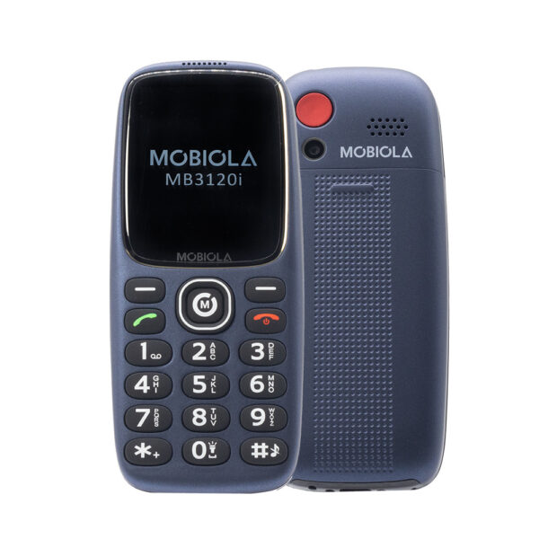 TELEFON GSM MOBIOLA DLA SENIORA MB3120i  2G NIEBIESKI 8594203271043