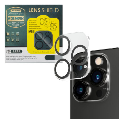 Ecobox szkło hartowane 6D na aparat do iphone  16 5904238717226