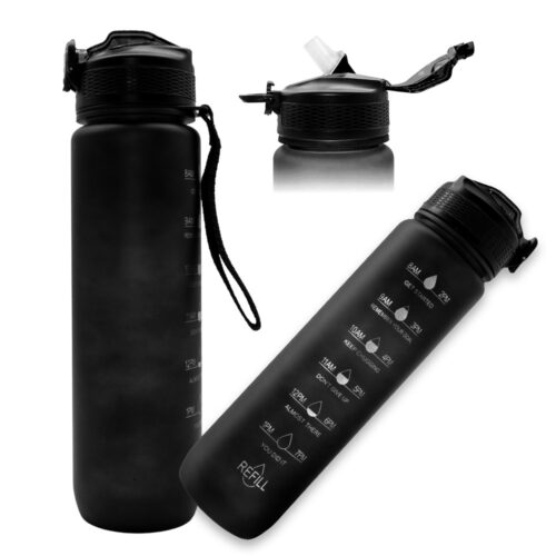 TRUSTY BUTELKA SPORTOWA / MOTYWACYJNA BIDON REFILL CZARNY 5904238717318