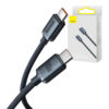 BASEUS KABEL TYP-C DO TYP-C CRYSTAL SHINE, 100W, 1,2M (CZARNY) CAJY000601 6932172602864