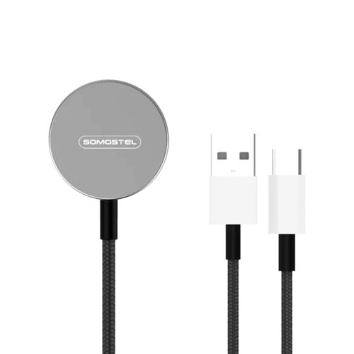 ŁADOWARKA BEZPRZEWODOWA SOMOSTEL DO APPLE WATCH CHARGING CABLE KABEL ZEGAREK USB-A SMS-ZB15 - USZKODZONE / PO ZRWOCIE