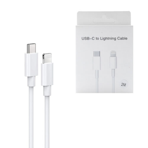 ECOBOX KABEL USB PD TYP-C - LIGHTNING 2M 12W BOX 5904238718582