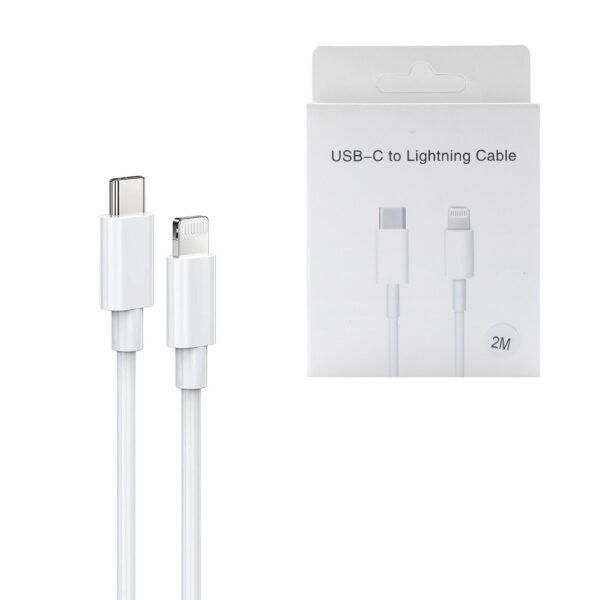ECOBOX KABEL USB PD TYP-C - LIGHTNING 2M 12W BOX 5904238718582