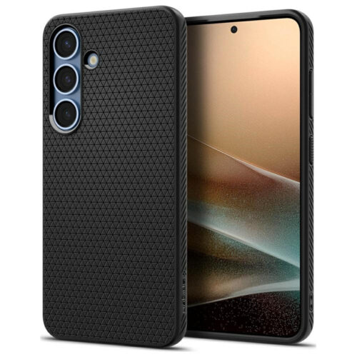 ETUI SPIGEN LIQUID AIR SAMSUNG S25 MATT BLACK CZARNY POKROWIEC 8809971238311