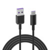 ECONOMY KABEL USB PD TYP-C DO TYP-C 5A 100W 2M CZARNY USB3.0 5904238720028
