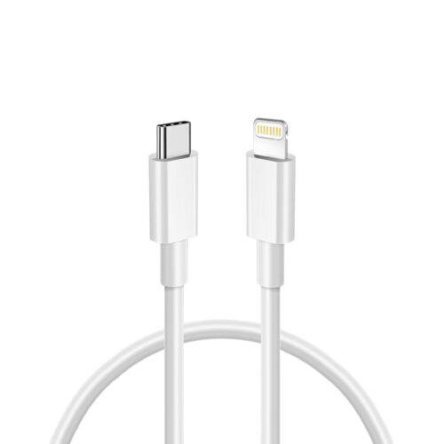 ECONOMY KABEL USB TYP-C DO IPHONE 2A BIAŁY 30CM 5904238719237