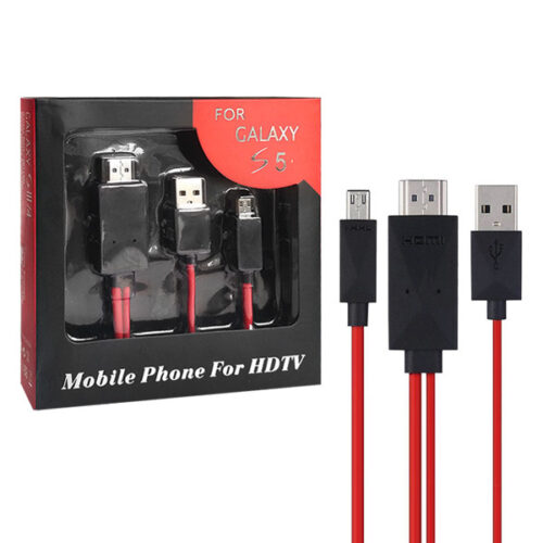 ADAPTER KABEL MHL MICRO USB DO HDMI TV PRZEJŚCIÓWKA FullHD 5904238704844