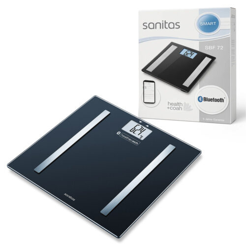 SANITAS WAGA ŁAZIENKOWA SBF 72 CZARNA 4211125747305