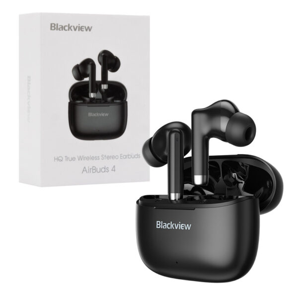 blackview SŁUCHAWKI BLUETOOTH CZARNY TWS AirBuds 4 6931548312673