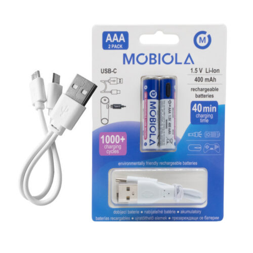 BATERIA / AKUMULATOR  MOBIOLA  MBAAA400 USB-C 8594203271180