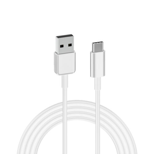 ECONOMY KABEL USB TYP-C BIAŁY 2.4A  2M 5904238719251