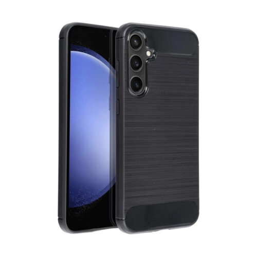 ETUI CARBON BACK CASE DO SAMSUNG S23 FE CZARNA NAKŁADKA ETUI PLECKI 5903396228452