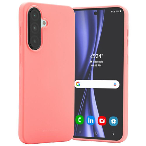 MERCURY ETUI CASE SOFT DO SAMSUNG GALAXY A56 NAKŁADKA RÓŻOWY 8800299643580
