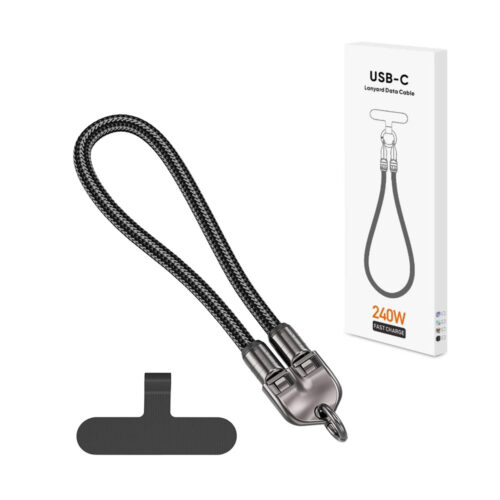 ECOBOX KABEL  240W TYP-C DO TYP-C SMYCZ NA NADGARSTEK 5904238719497