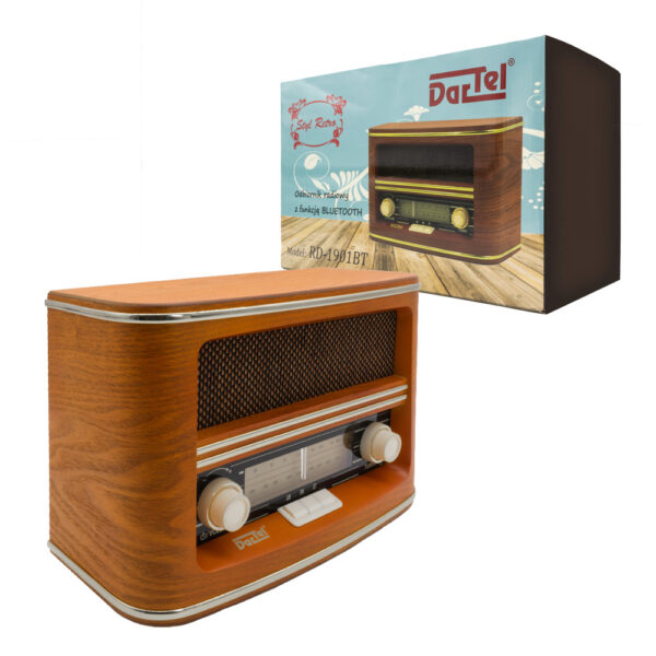 DARTEL RADIO SIECIOWE RETRO Z FUNKCJĄ BLUETOOTH RD-1901BT 5901947680544