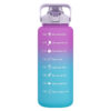 TRUSTY BUTELKA SPORTOWA / MOTYWACYJNA BIDON REFILL FIOLETOWO-NIEBIESKI 2000ml 5904238720806