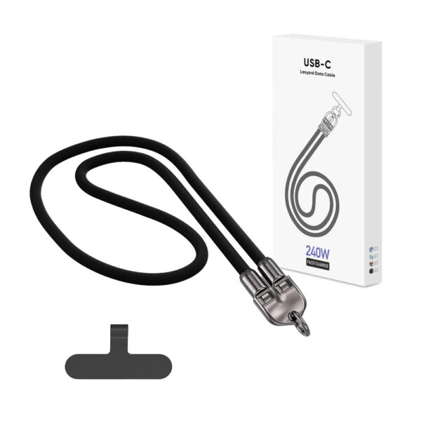 ECOBOX KABEL  240W TYP-C DO TYP-C SMYCZ NA SZYJE 5904238719503