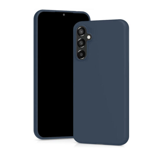 NAKŁADKA SILICON CASE DO SAMSUNG GALAXY A24  CIEMNONIEBIESKA 5907457712249