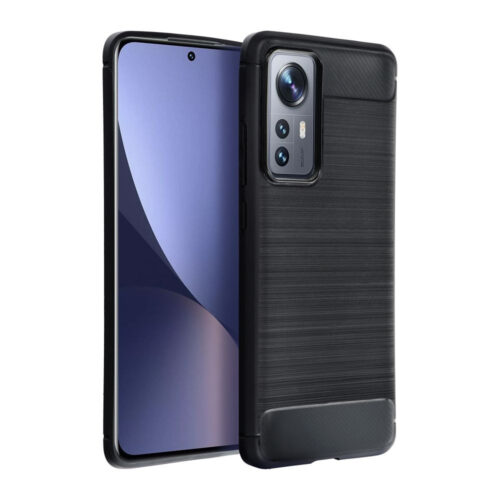 ETUI CARBON CASE DO XIAOMI REDMI 14 4G CZARNA NAKŁADKA ETUI PLECKI 5903396379611