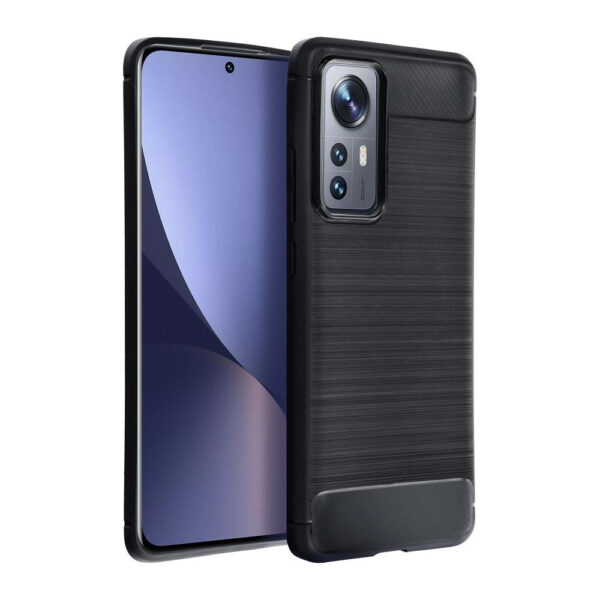 ETUI CARBON CASE DO XIAOMI REDMI 14 4G CZARNA NAKŁADKA ETUI PLECKI 5903396379611