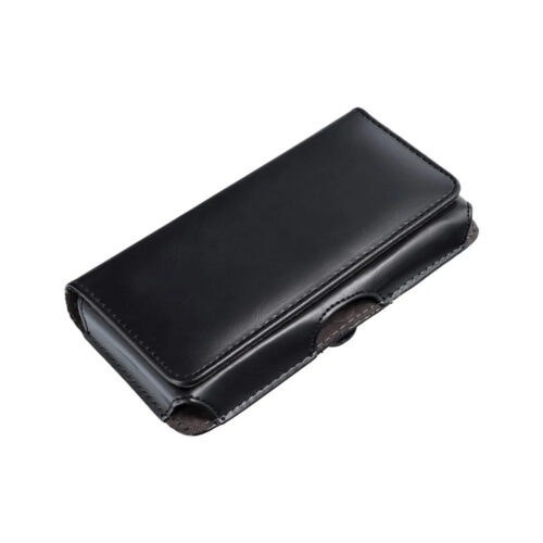 POKROWIEC NA TELEFON DO PASKA CLASSIC 100A MODEL DO 16 do (IPHONE 15 / 15 PRO/ 14 / 14 PRO / SAMSUNG S23 / S24 /S10/ A6 2018 / HUAWEI P30/P30 Lite/ Nokia 3.1/5.1) czarna 5901737931313