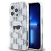 KARL LAGERFELD IML ELECTROPLATED REPEATED LOGO CASE FOR IPHONE 15 PRO TRANSPARENT 3666339286026